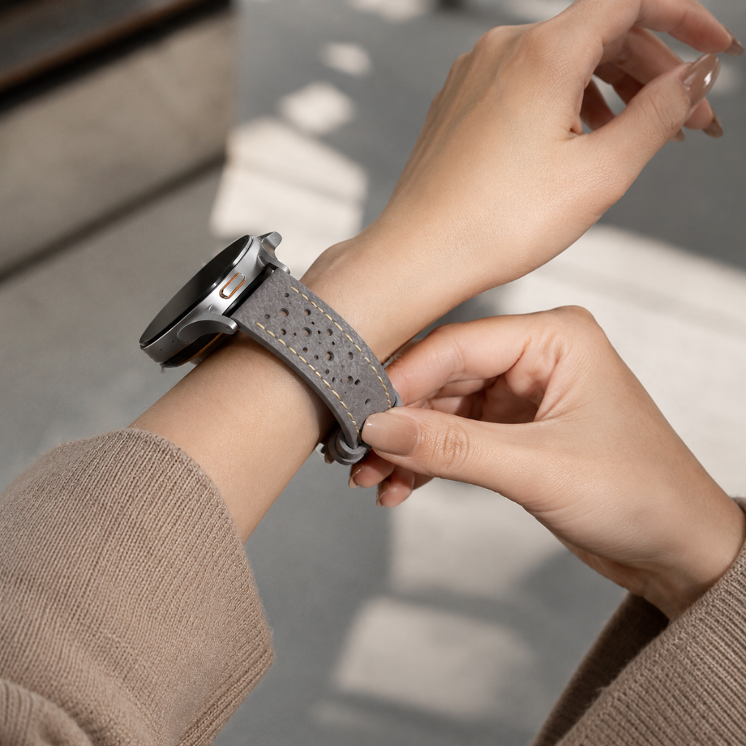 Withings Watch Band - Zephyr Leather Strap - Watch Band