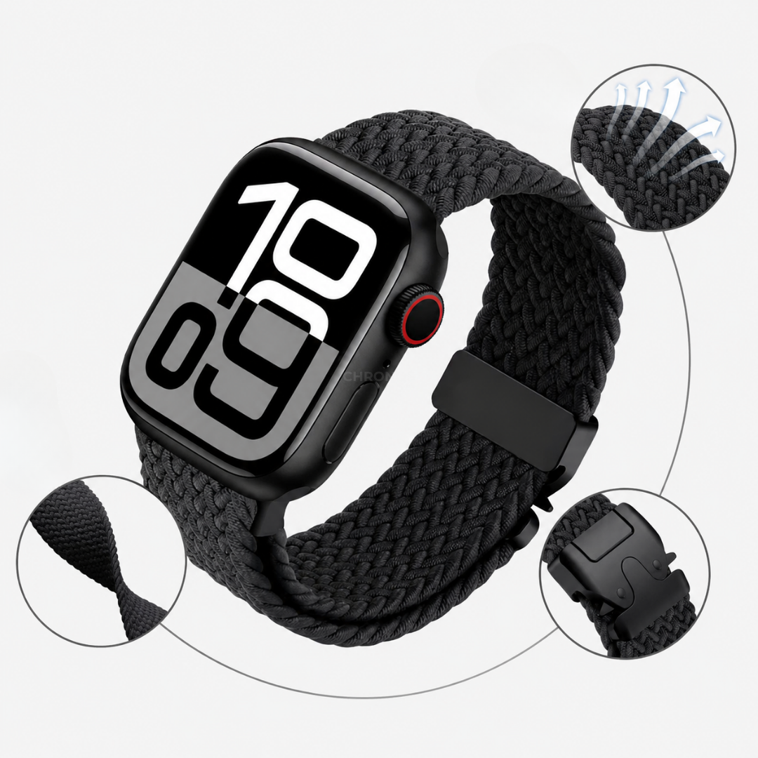 Apple Watch Band - Adjustable Braided Nylon - Watch Band