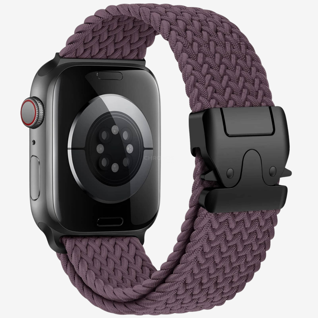 Apple Watch Band - Adjustable Braided Nylon - Violet - Watch Band