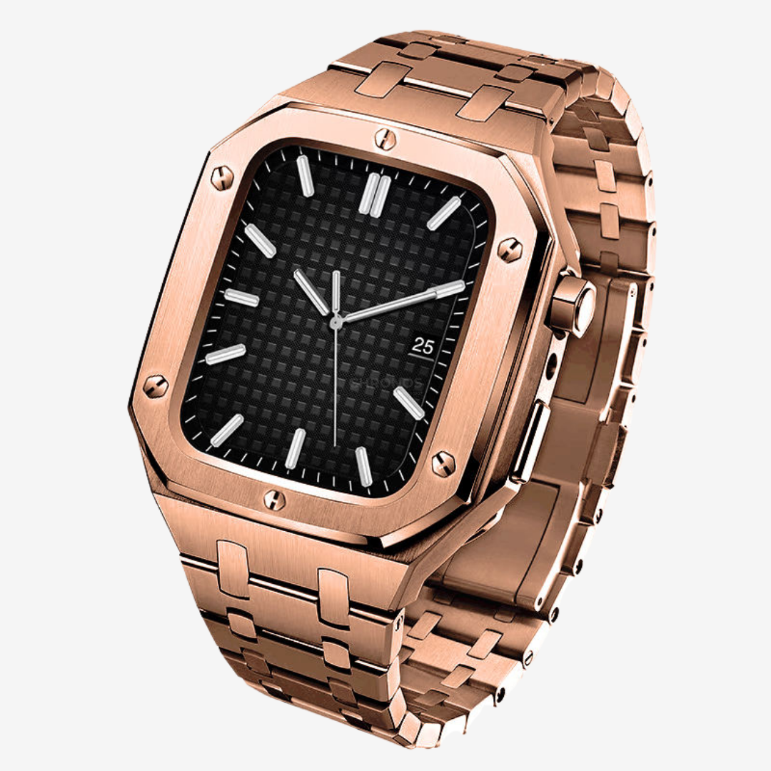 Apple Watch Band - AP-Style Luxury Set - Rose Gold - Watch Band