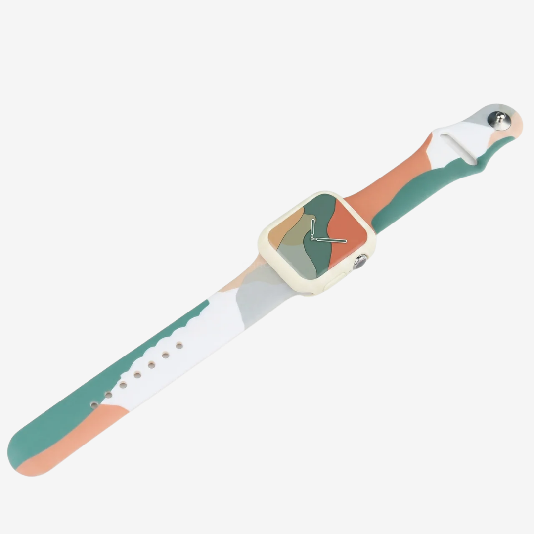 Apple Watch Band - Camouflage Silicone - Watch Band
