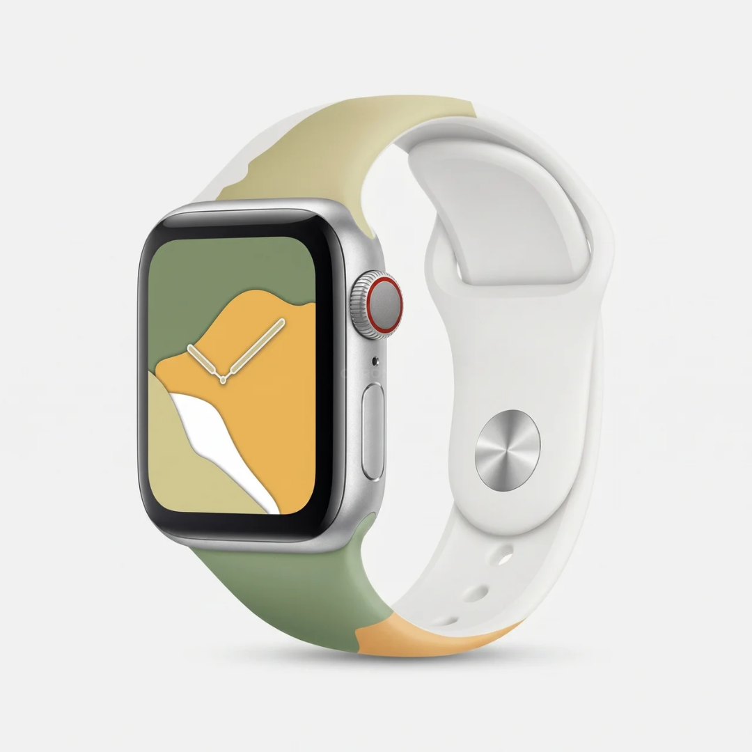 Apple Watch Band - Camouflage Silicone - Watch Band