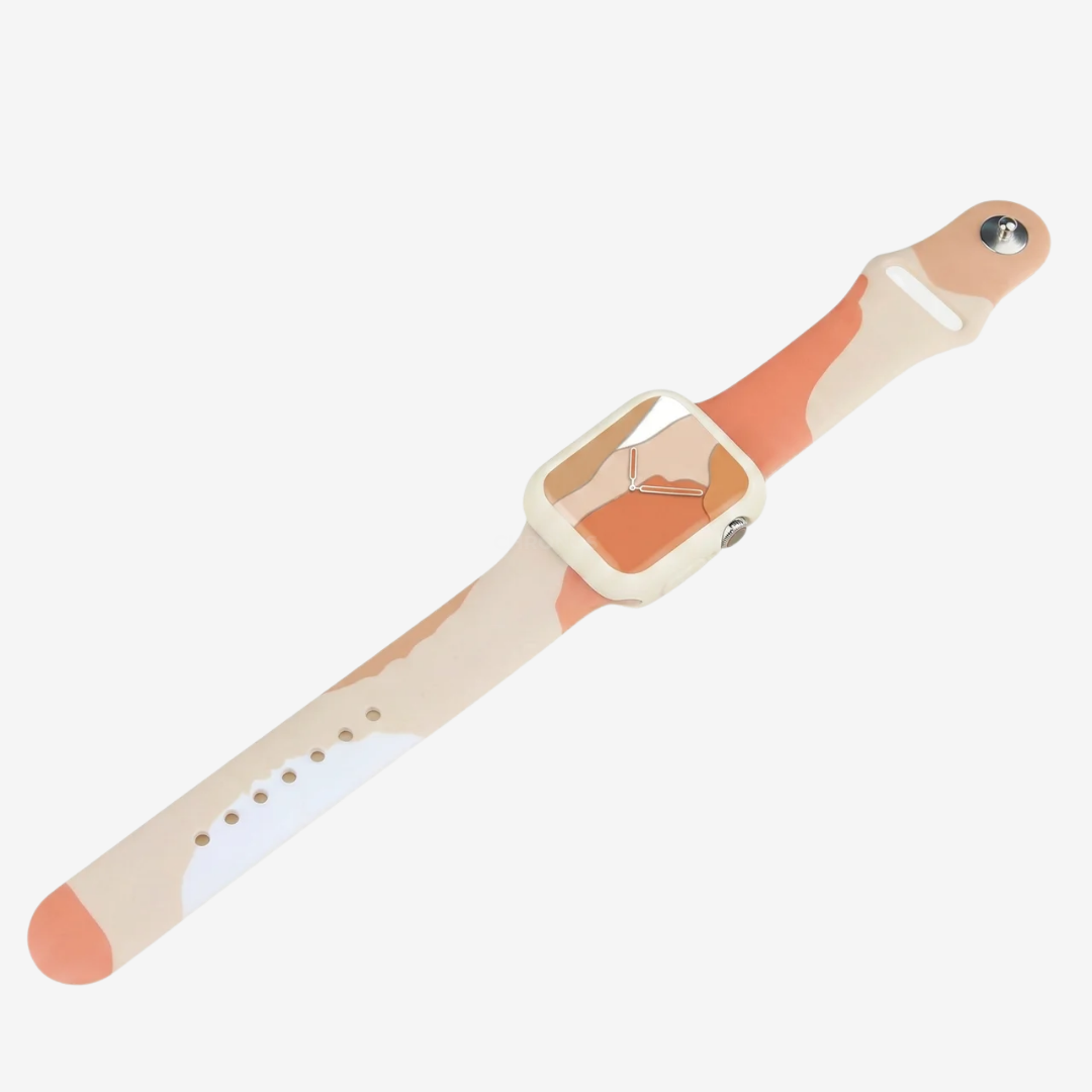 Apple Watch Band - Camouflage Silicone - Watch Band