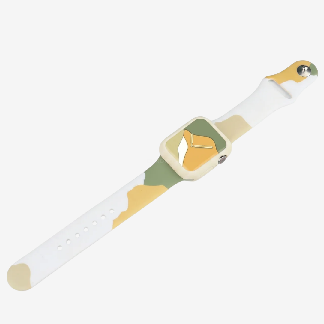 Apple Watch Band - Camouflage Silicone - Watch Band