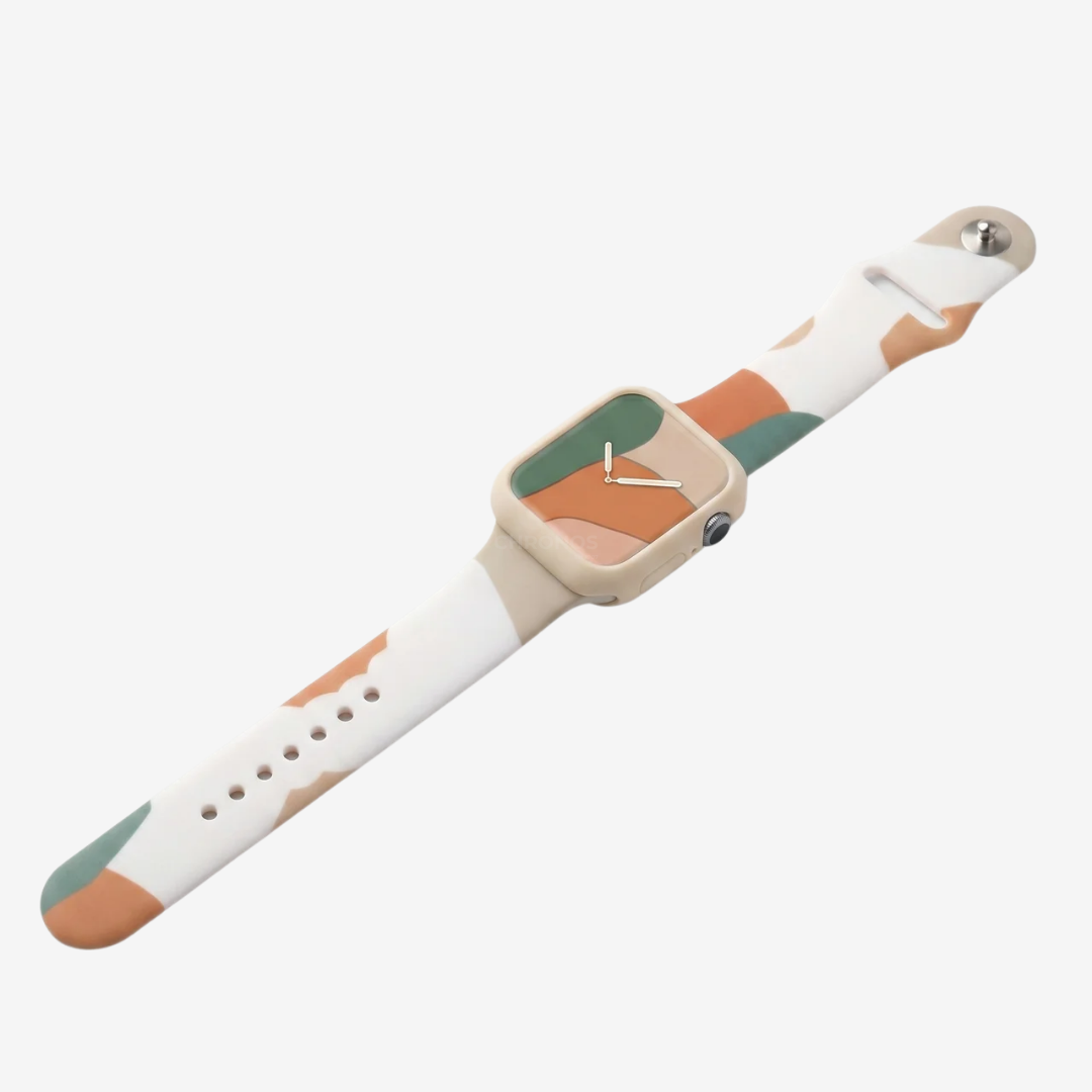 Apple Watch Band - Camouflage Silicone - Watch Band