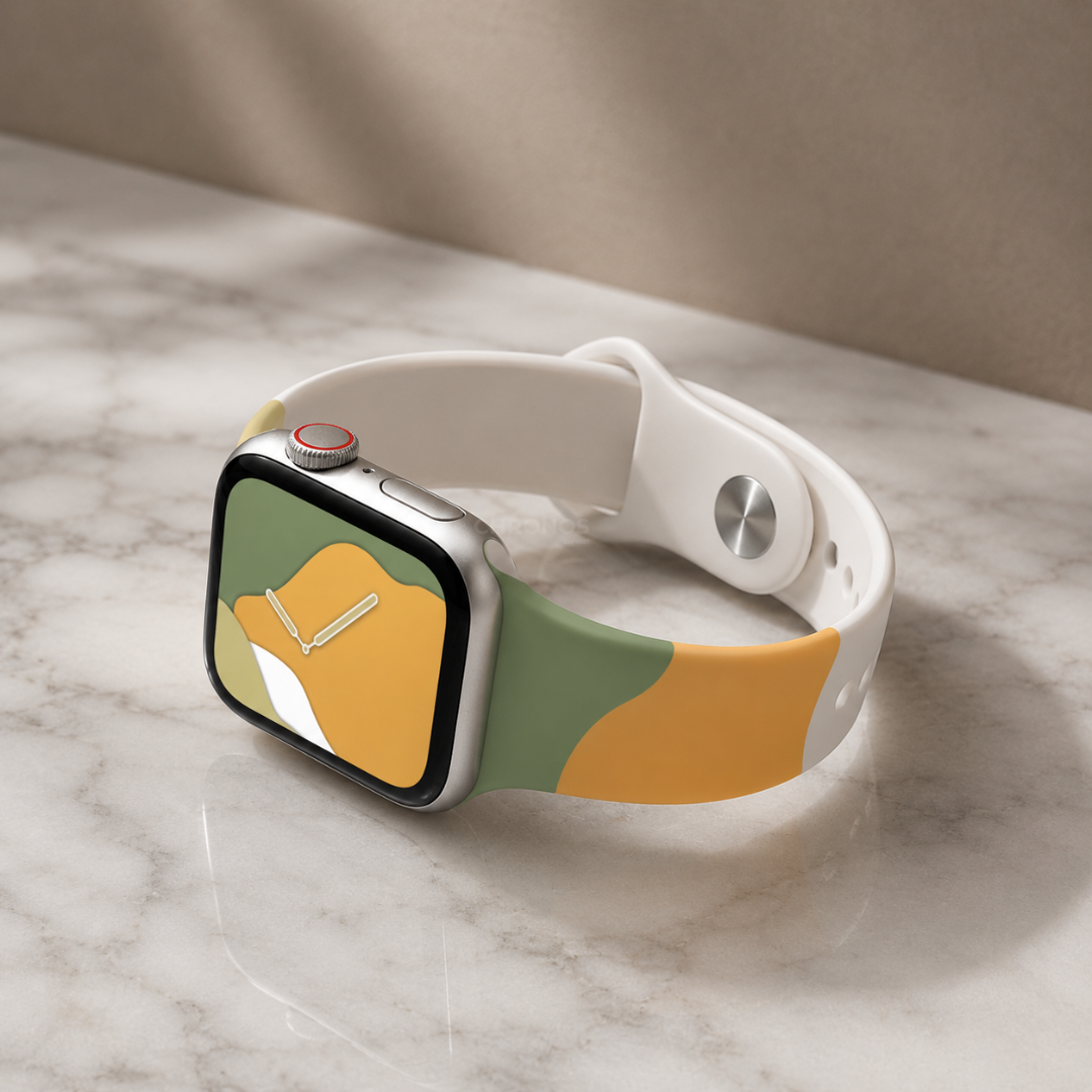 Apple Watch Band - Camouflage Silicone - Watch Band