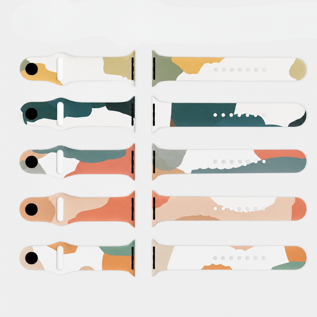 Apple Watch Band - Camouflage Silicone - Watch Band