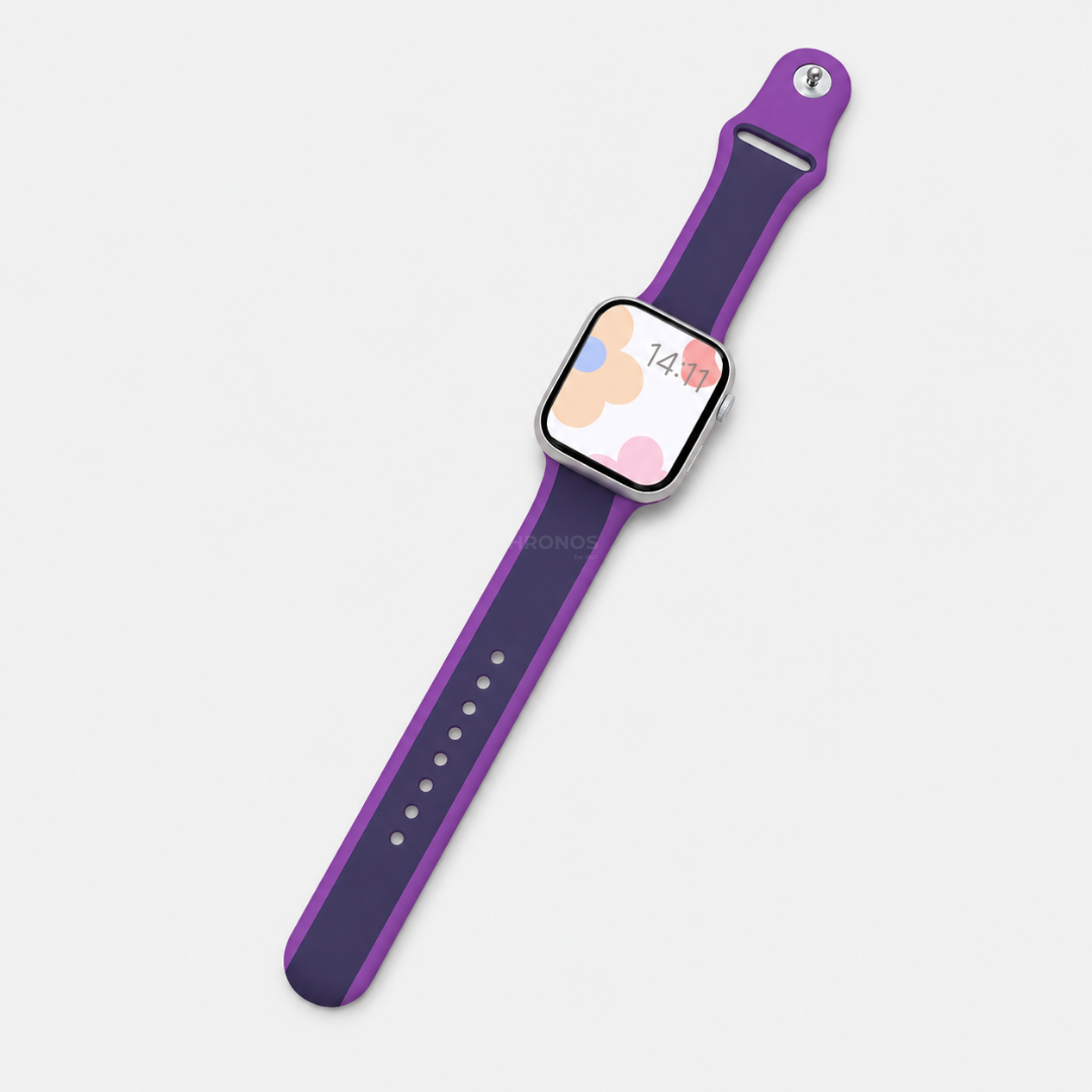 Apple Watch Band - Designer Silicone - Royal Plum - Watch Band