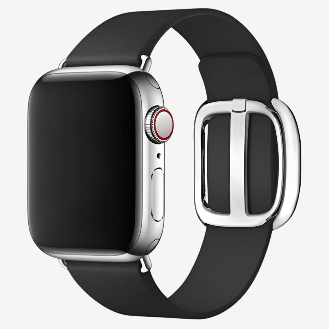 Apple Watch Band - Genuine Leather Band - Black / 42MM / 44MM/ 45MM / 46MM / 49MM - Watch Band