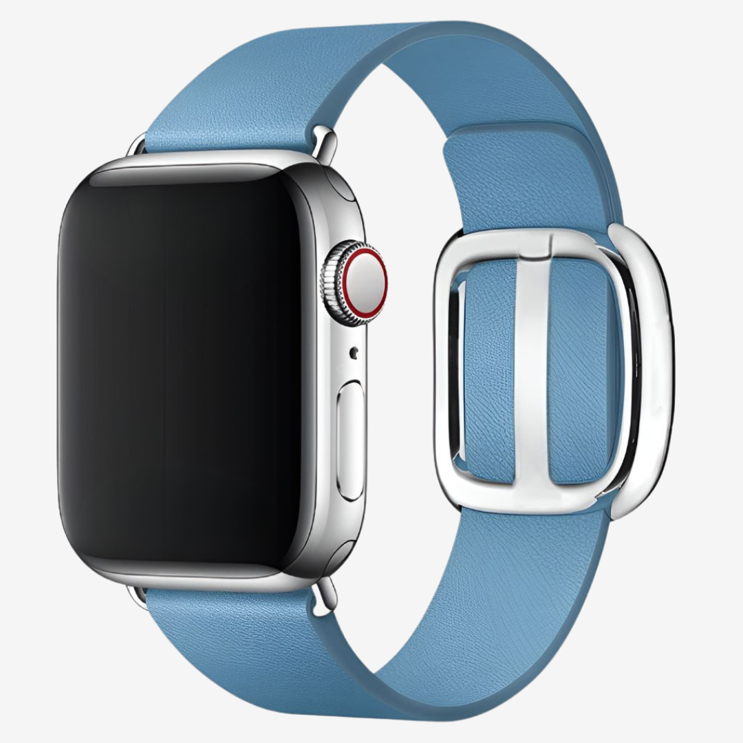 Apple Watch Band - Genuine Leather Band - Blue / 38MM / 40MM / 41MM / 42MM-S10/S11 - Watch Band