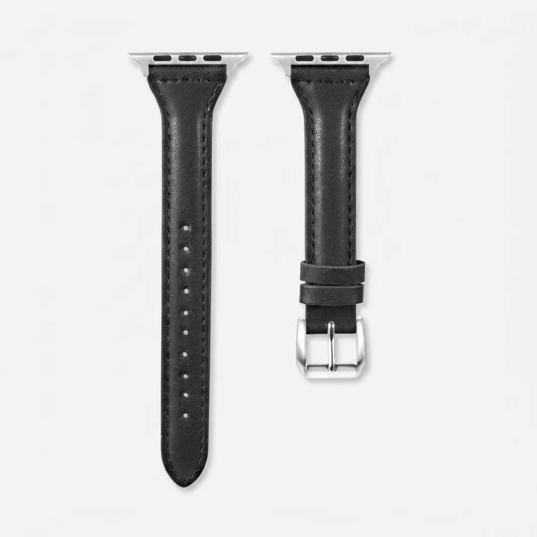Apple Watch Band - Leather Classic - Black - Watch Band