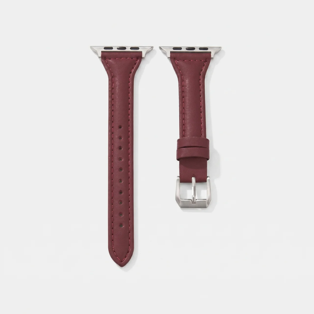 Apple Watch Band - Leather Classic - Burgundy - Watch Band