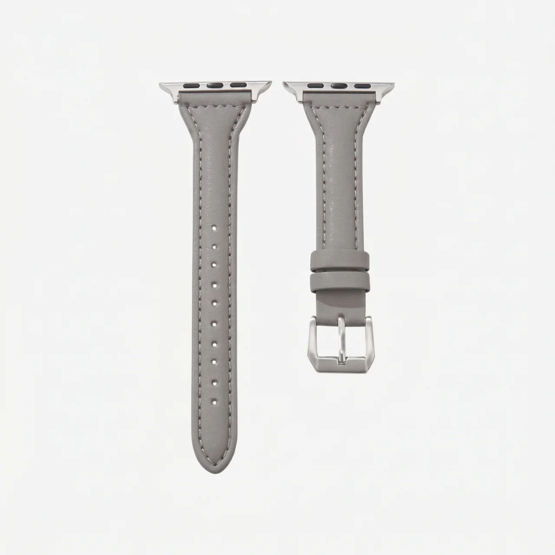 Apple Watch Band - Leather Classic - Gray - Watch Band