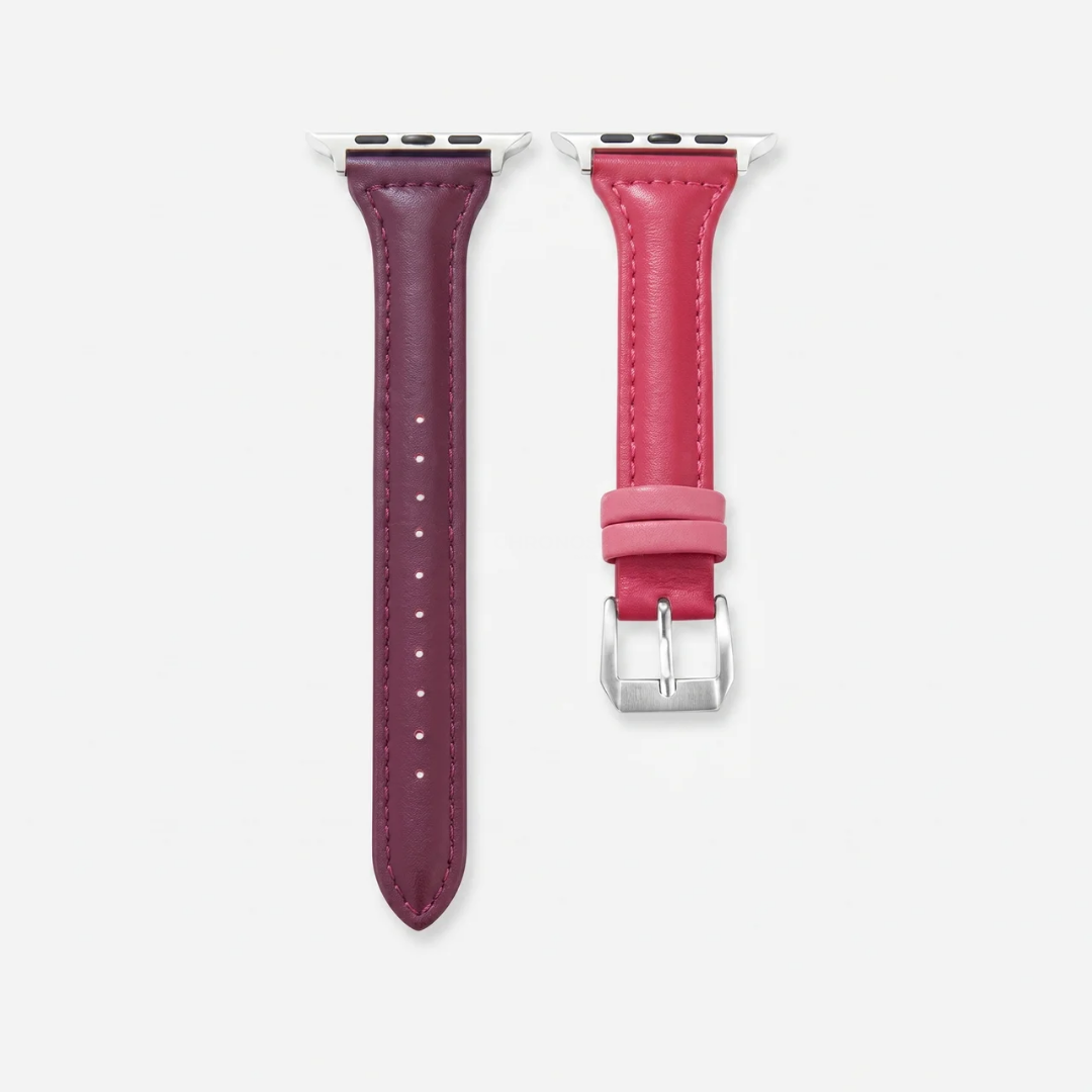 Apple Watch Band - Leather Classic - Pink and Purple - Watch Band