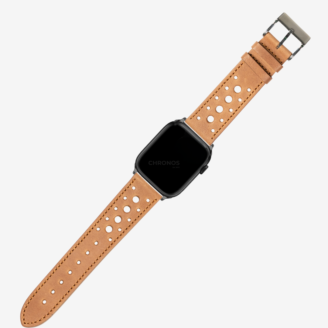 Apple Watch Band - Leather - Daytona - Brown - Watch Band