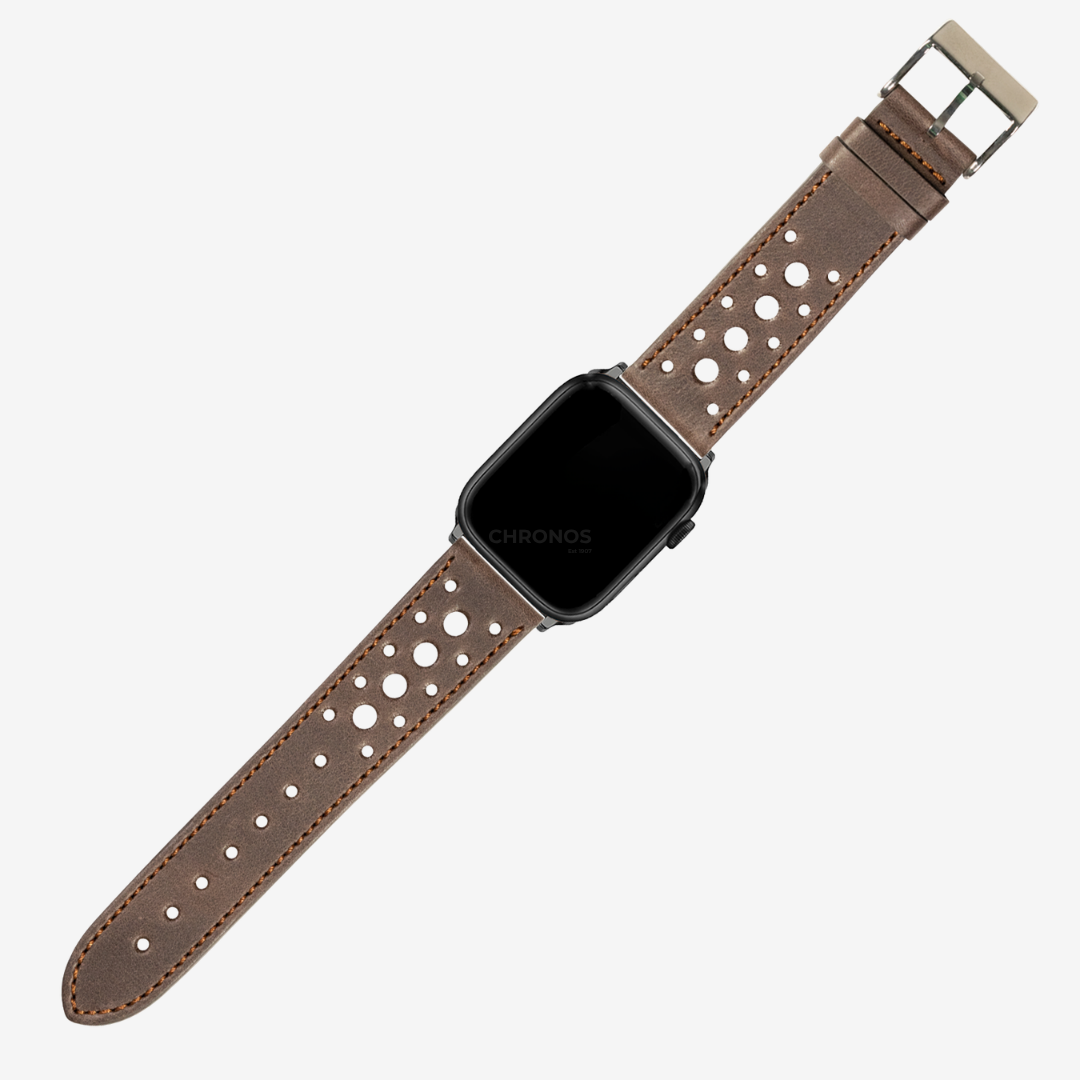 Apple Watch Band - Leather - Daytona - Dark Brown - Watch Band
