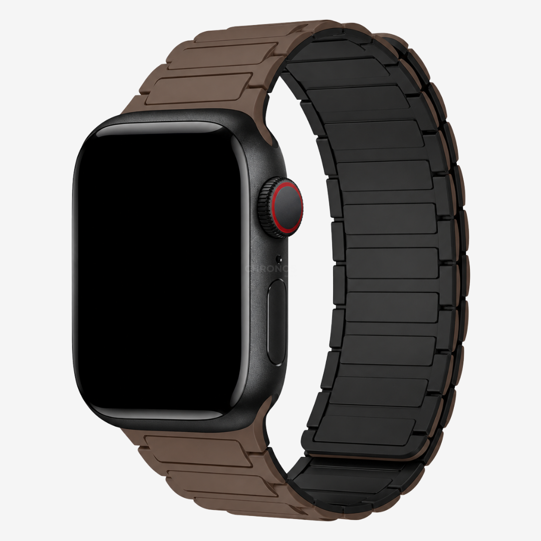 Apple Watch Band - Magnetic Silicone Band - Chocolate Black / 38MM / 40MM / 41MM / 42MM-S10/S11 - Watch Band
