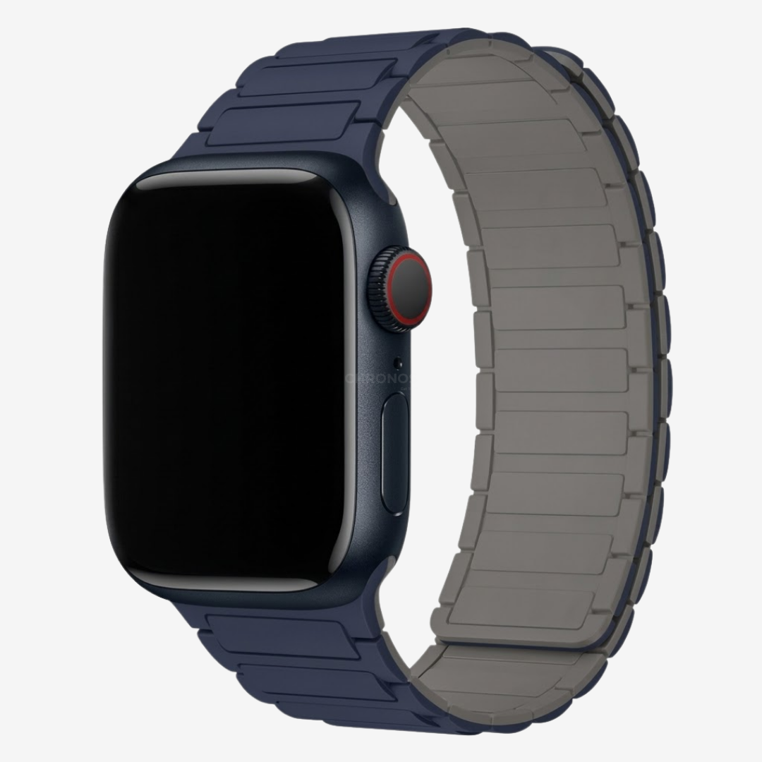 Apple Watch Band - Magnetic Silicone Band - Dark Blue Grey / 38MM / 40MM / 41MM / 42MM-S10/S11 - Watch Band