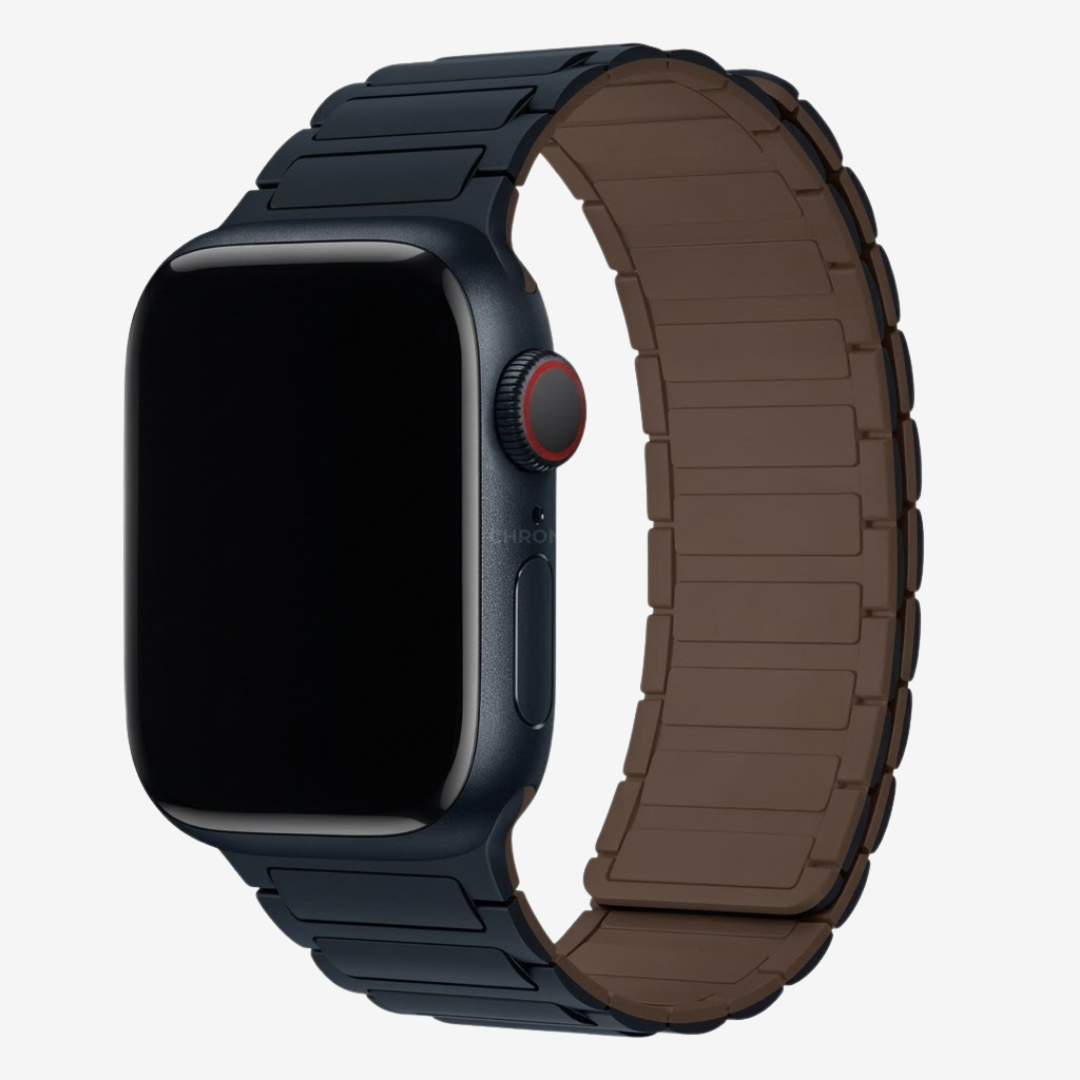 Apple Watch Band - Magnetic Silicone Band - Dark Chocolate / 38MM / 40MM / 41MM / 42MM-S10/S11 - Watch Band