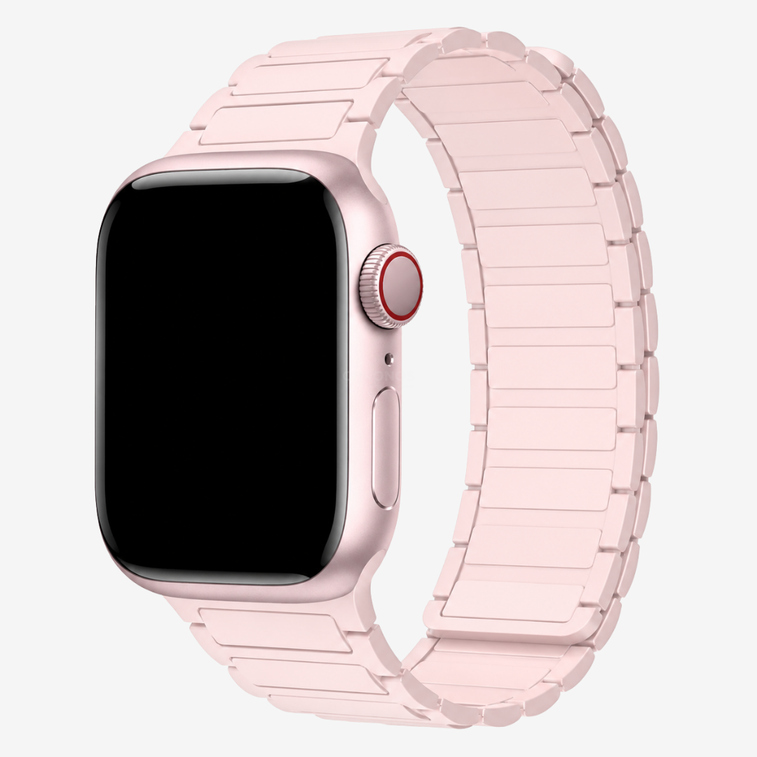 Apple Watch Band - Magnetic Silicone Band - Pink / 38MM / 40MM / 41MM / 42MM-S10/S11 - Watch Band