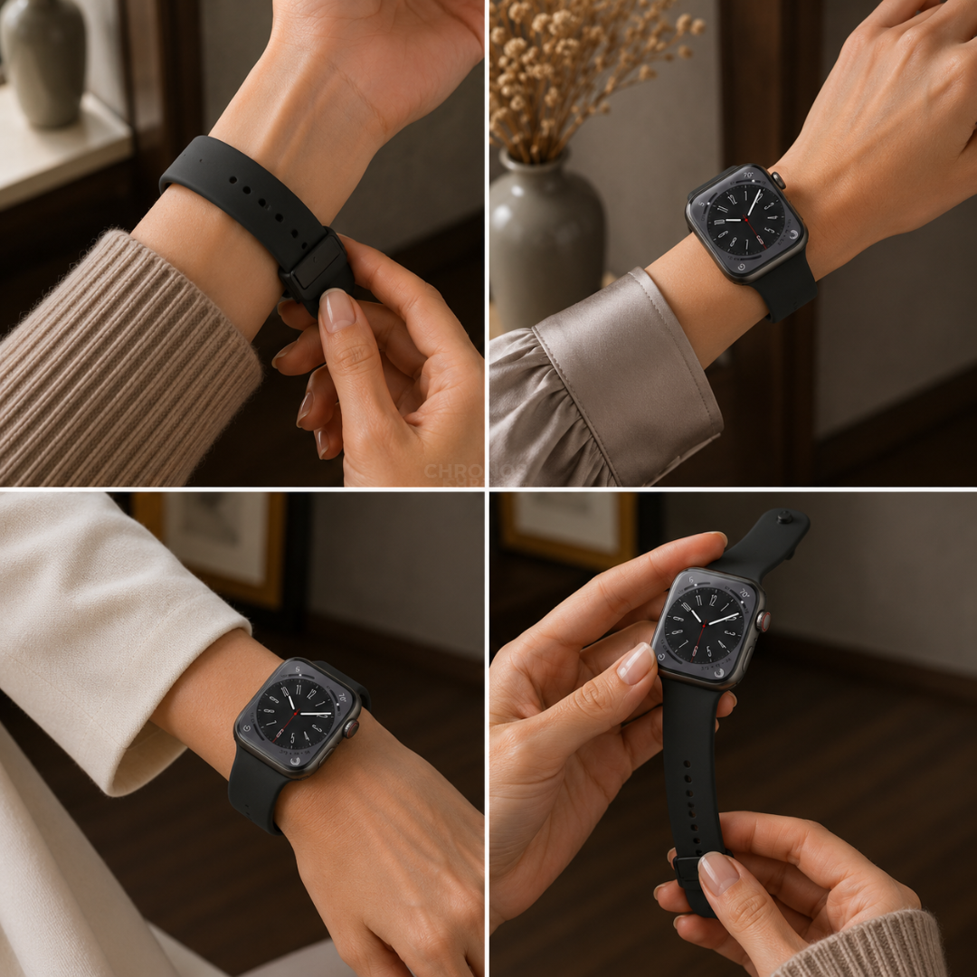Apple Watch Band - Magnetic Silicone Sport - Watch Band