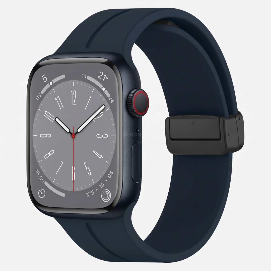 Apple Watch Band - Magnetic Silicone Sport - Dark Blue - Watch Band