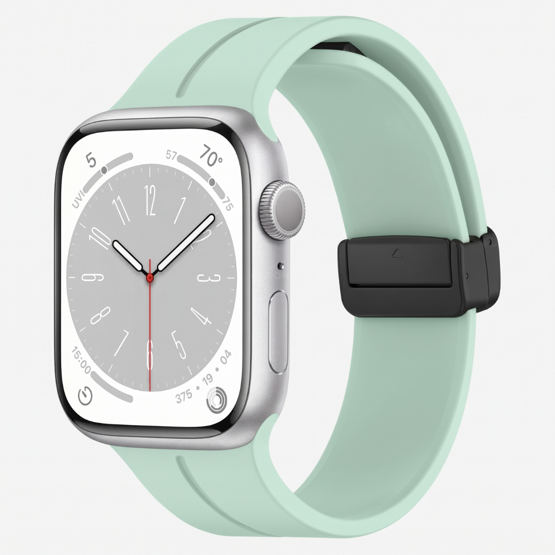 Apple Watch Band - Magnetic Silicone Sport - Mint - Watch Band