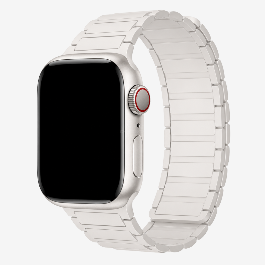 Apple Watch Band - Magnetic Silicone Band - Starlight / 38MM / 40MM / 41MM / 42MM-S10/S11 - Watch Band