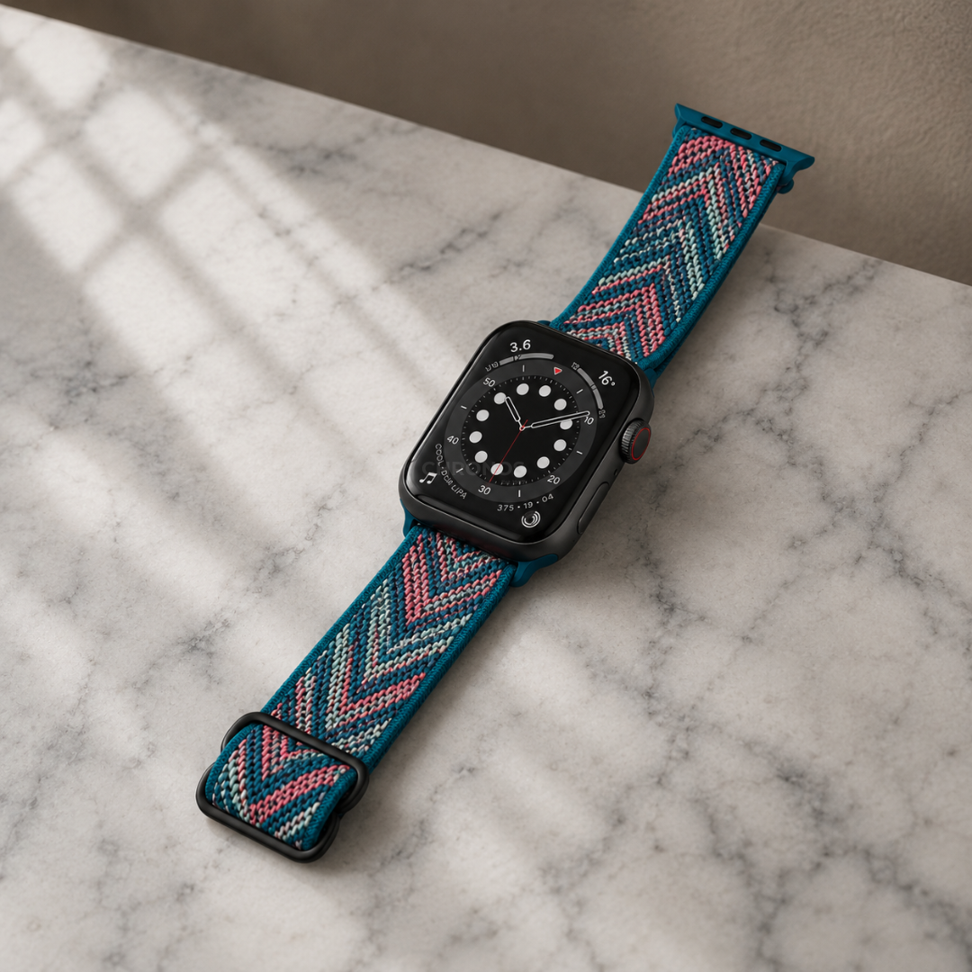 Apple Watch Band - Multicolour Scrunchie - Watch Band
