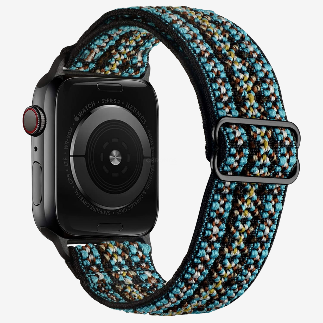 Apple Watch Band - Multicolour Scrunchie - Orchid Weave - Watch Band
