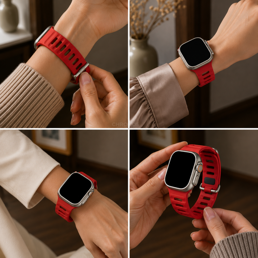 Apple Watch Band - Ocean Sport Silicone - Watch Band