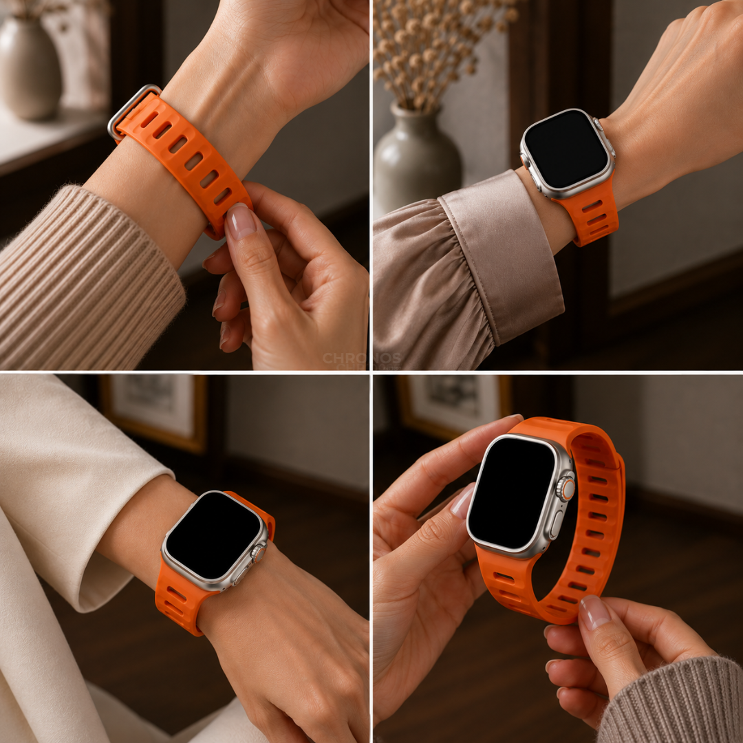 Apple Watch Band - Ocean Sport Silicone - Watch Band