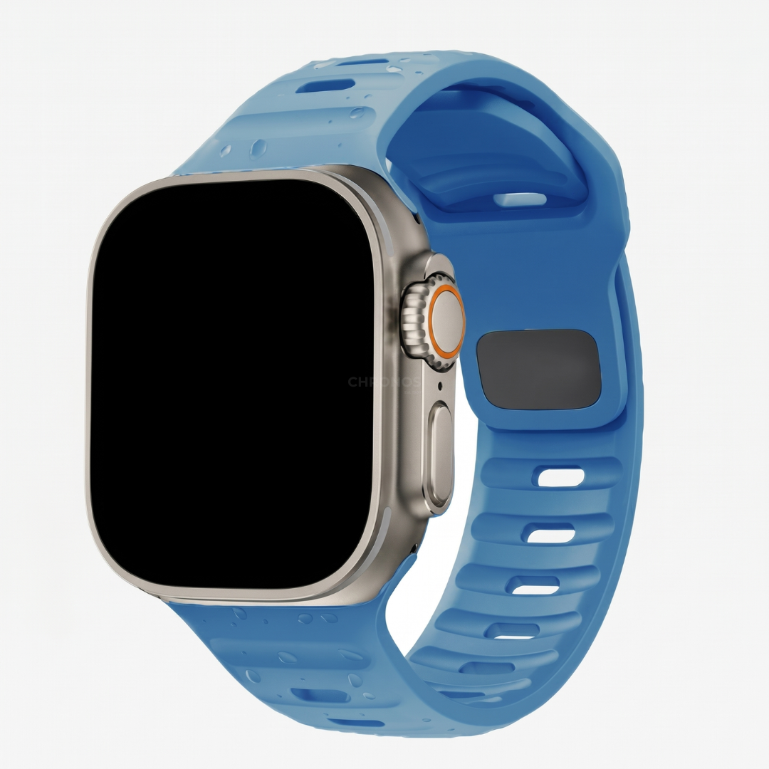 Apple Watch Band - Ocean Sport Silicone - Sky Blue - Watch Band