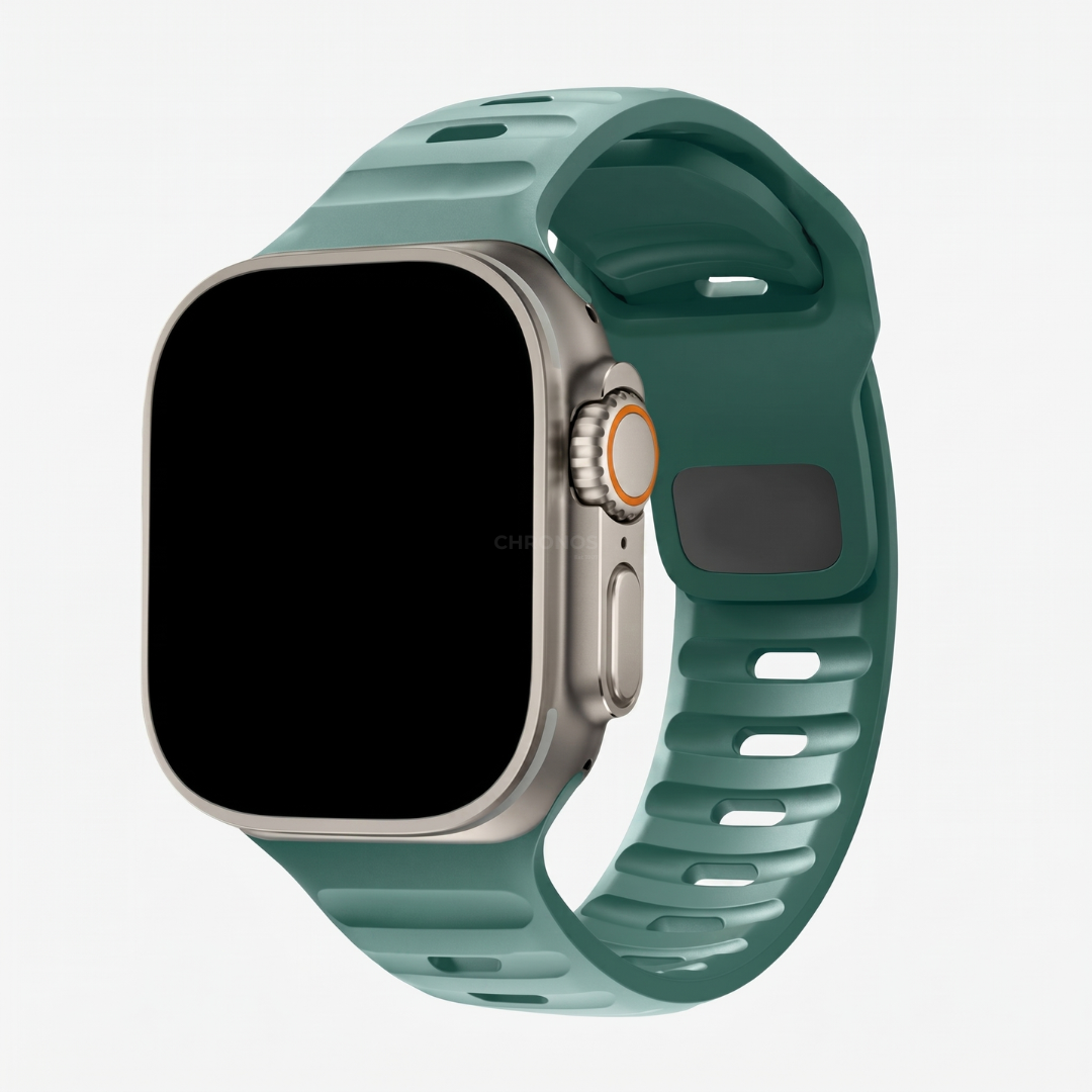 Apple Watch Band - Ocean Sport Silicone - Teal Green - Watch Band
