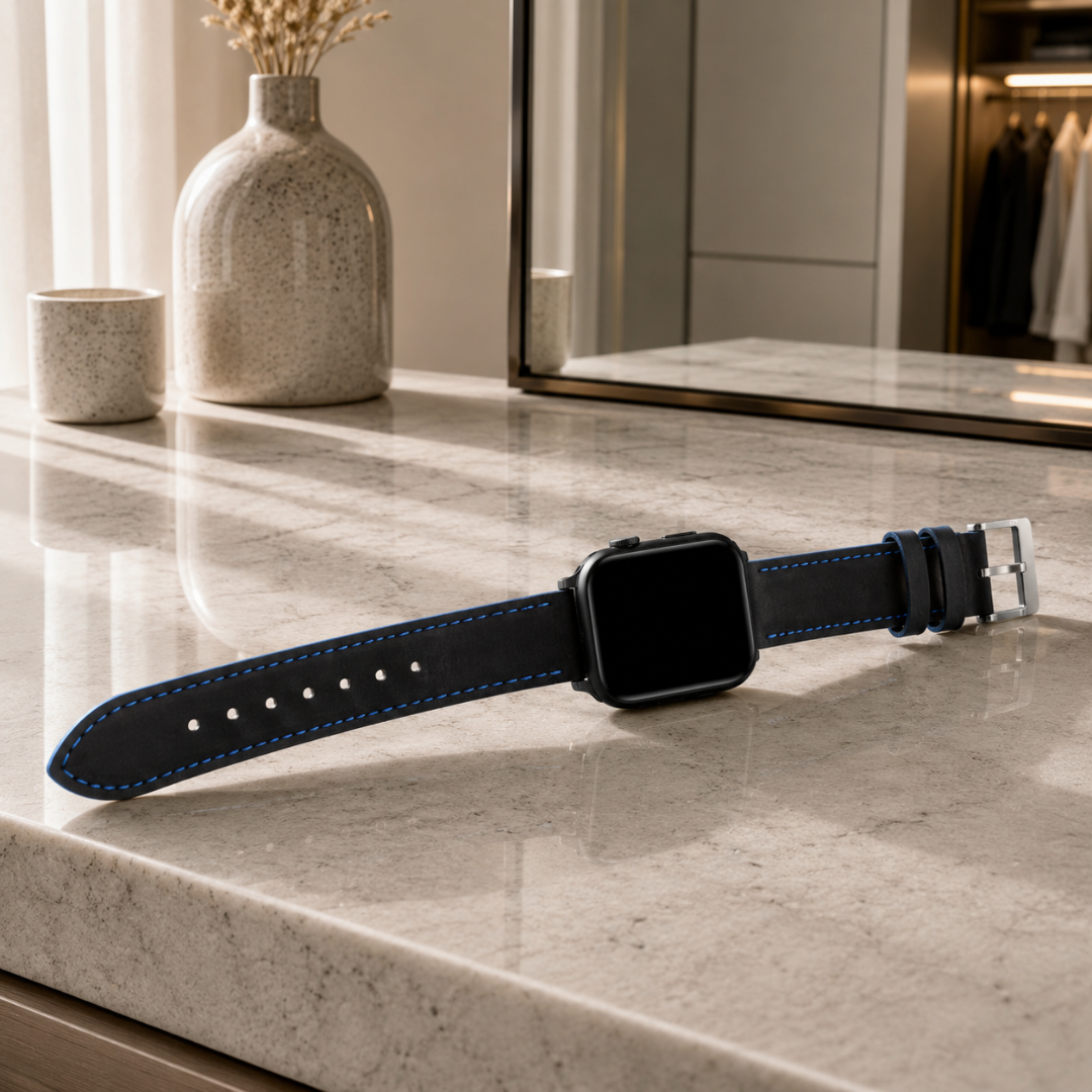 Apple Watch Band - Padded Leather - Watch Band