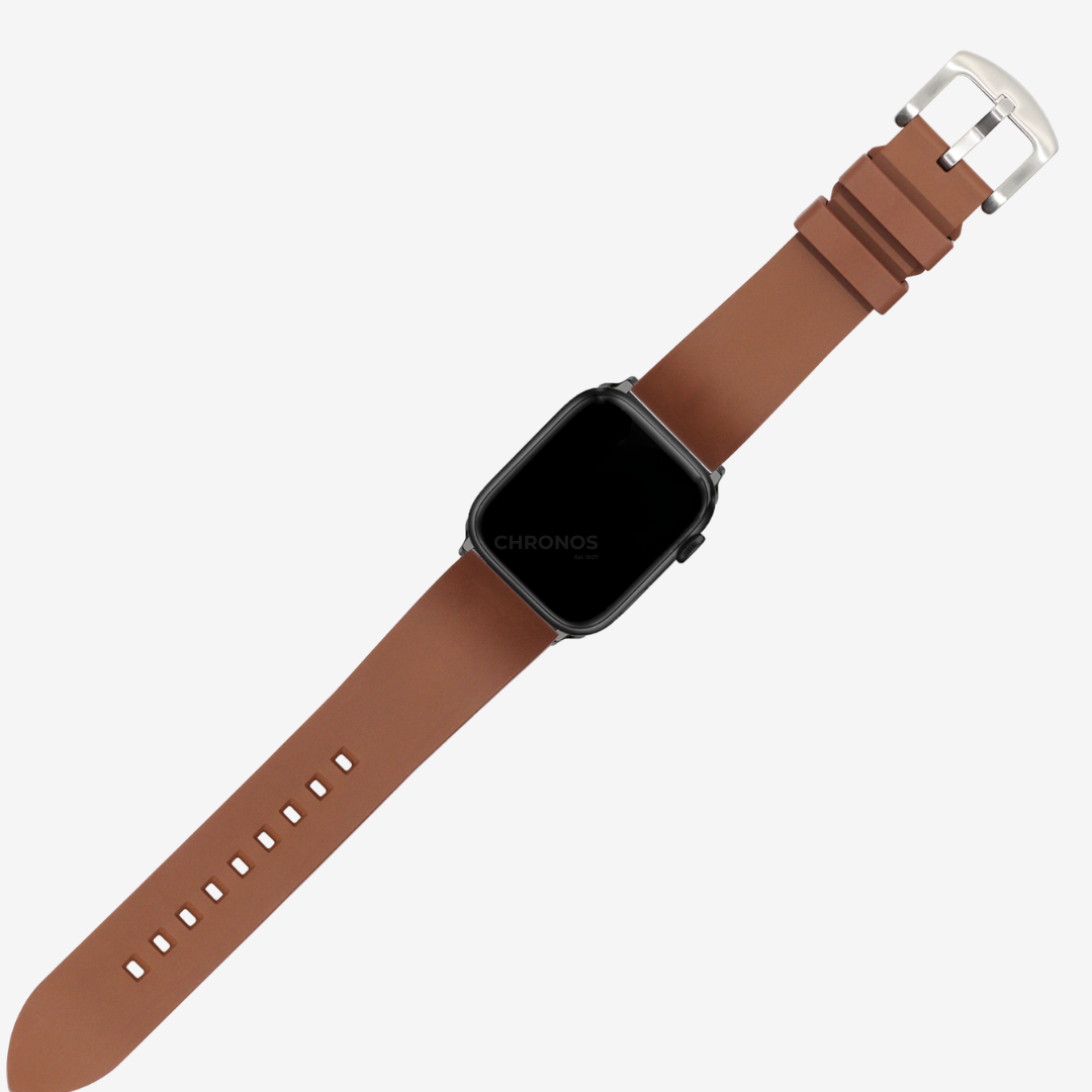 Apple Watch Band - Prairie FKM Rubber - Brown - Watch Band