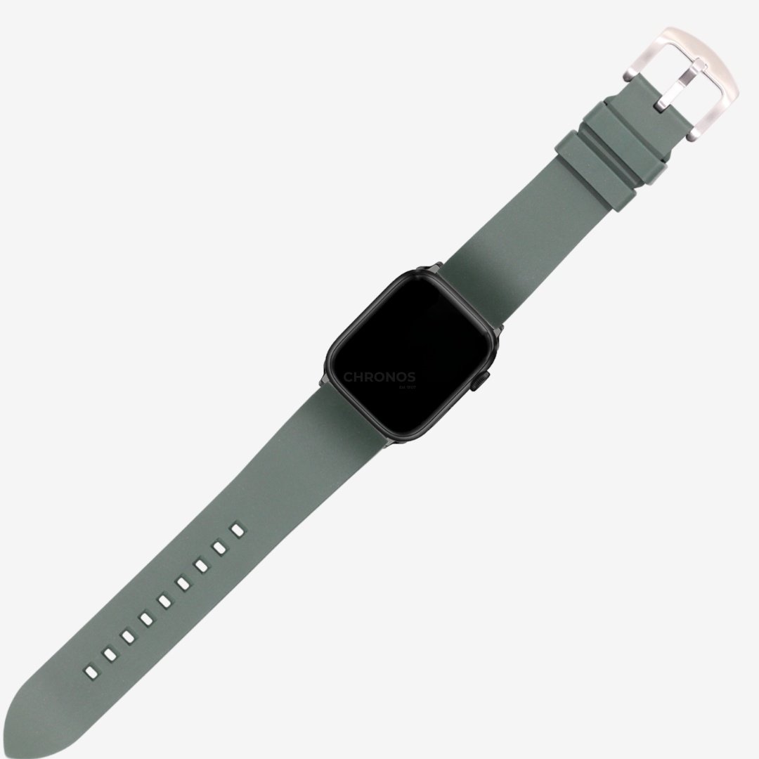 Apple Watch Band - Prairie FKM Rubber - Forest Green - Watch Band