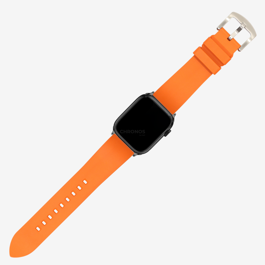 Apple Watch Band - Prairie FKM Rubber - Orange - Watch Band