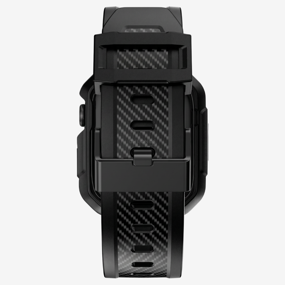 Apple Watch Band - Rugged Silicone Band + Case - Watch Case