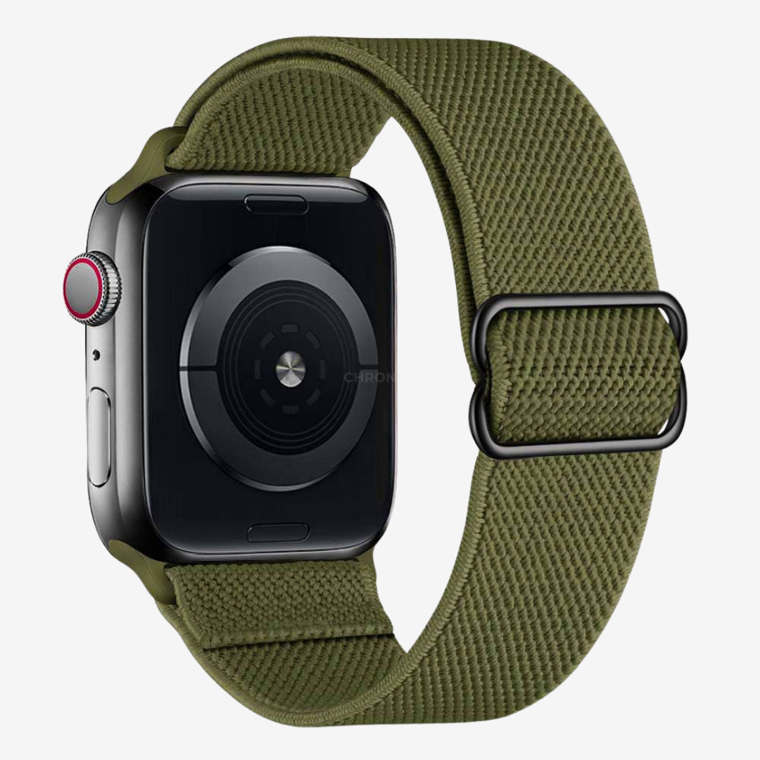 Apple Watch Band - Scrunchie - Army Green - Watch Band