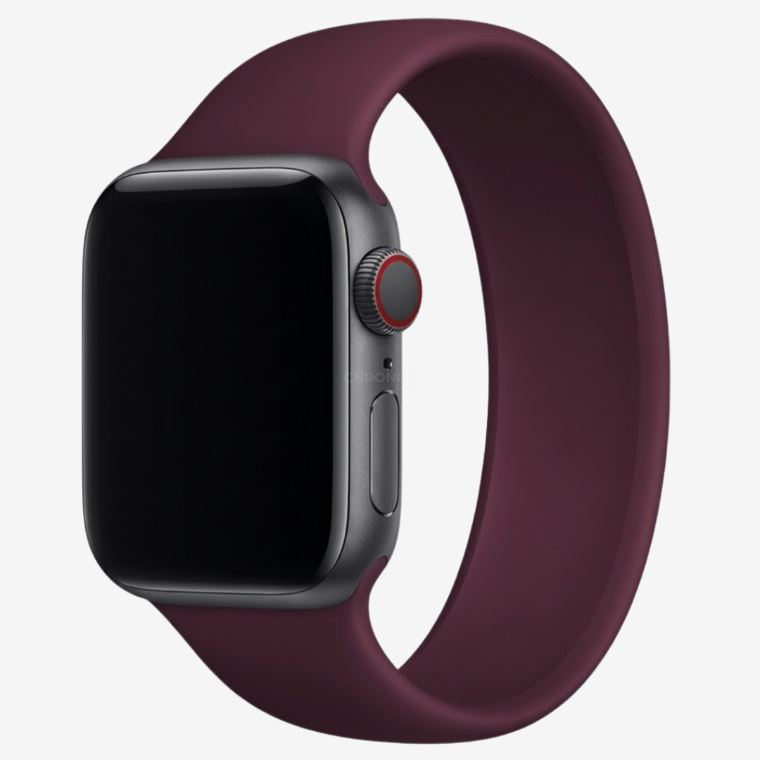 Apple Watch Band - Seamless Sport Loop Band - Wine Red / 38MM / 40MM / 41MM / 42MM-S10/S11 - Watch Band