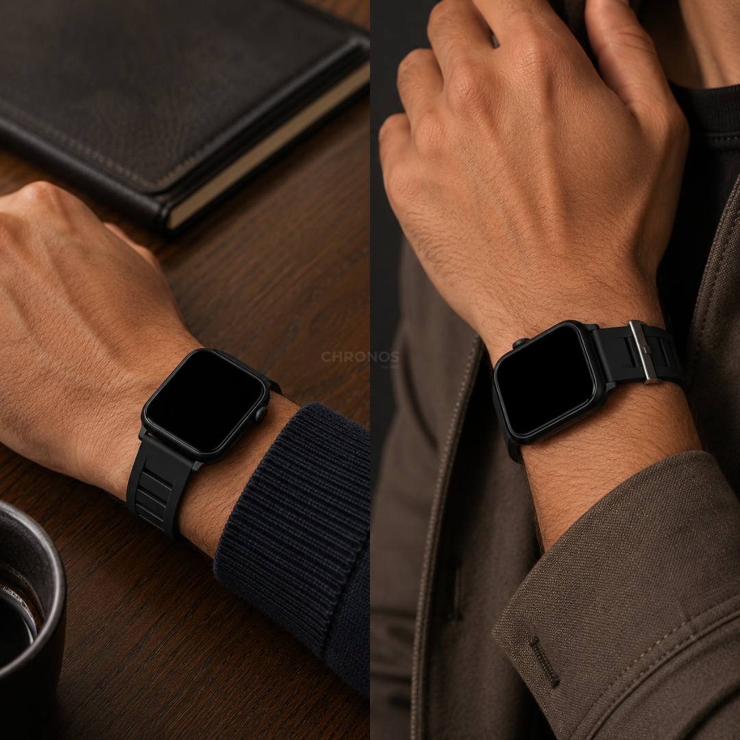 Apple Watch Band - Shark Fin FKM Rubber - Watch Band