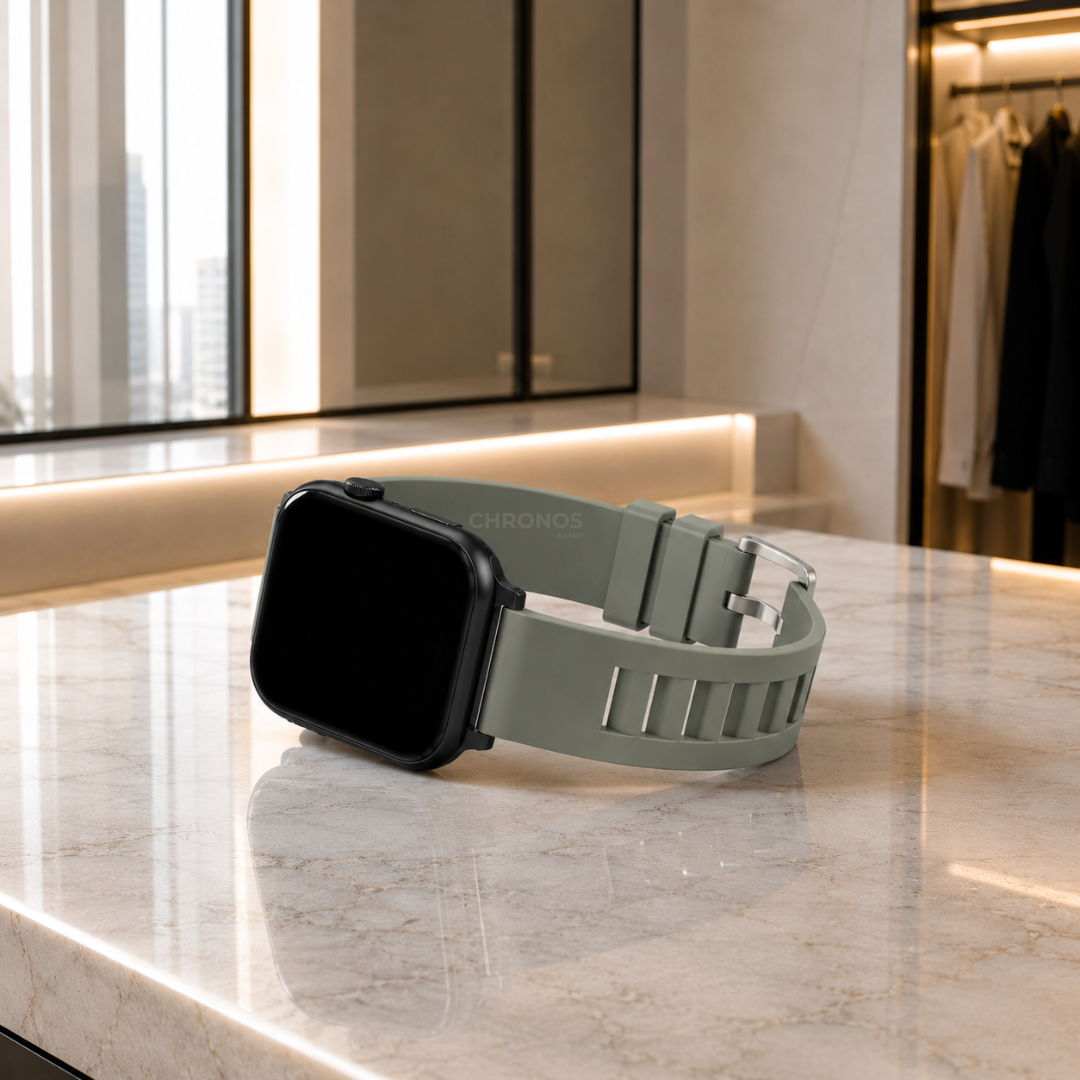 Apple Watch Band - Shark Fin FKM Rubber - Watch Band
