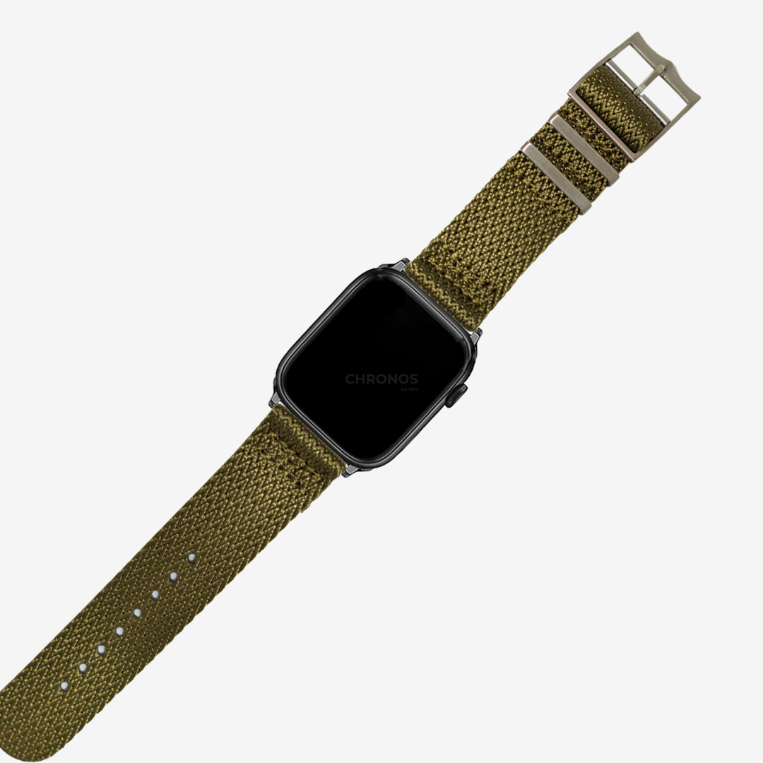 Apple Watch Band - Sharktooth Militex - Army Green - Watch Band