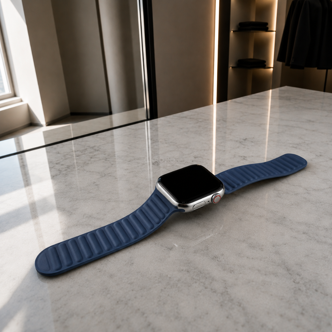 Apple Watch Band - Silicone Link Band - Watch Band