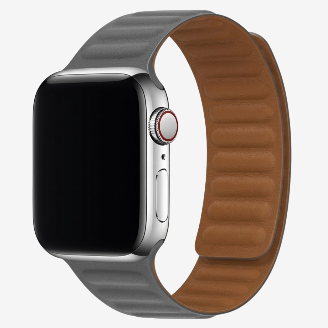 Apple Watch Band - Silicone Link Band - Vista Gray / 38MM / 40MM / 41MM / 42MM-S10/S11 - Watch Band