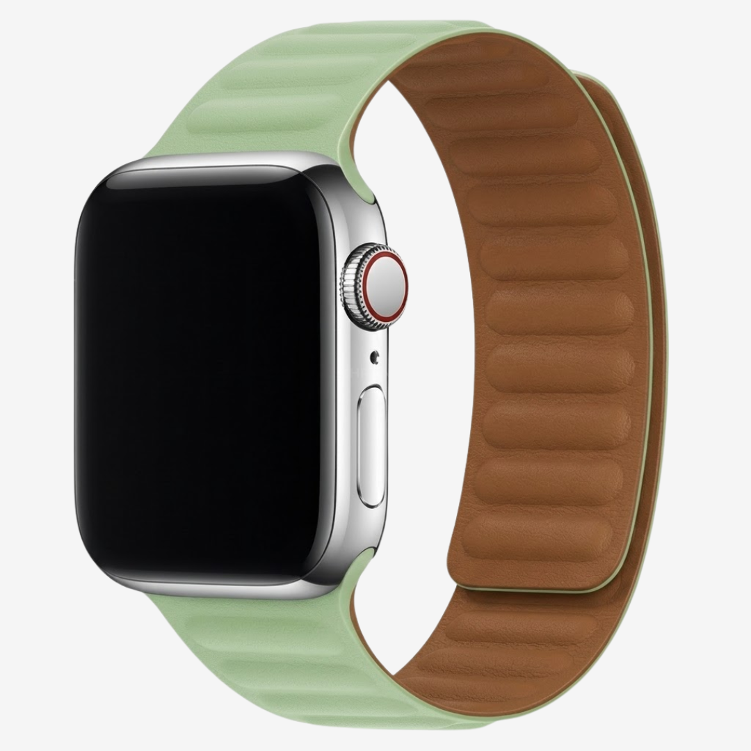 Apple Watch Band - Silicone Link Band - Vista Lime / 38MM / 40MM / 41MM / 42MM-S10/S11 - Watch Band