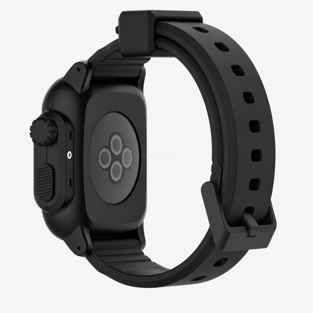 Apple Watch Band - Tactical Silicone Band + Case - Watch Case