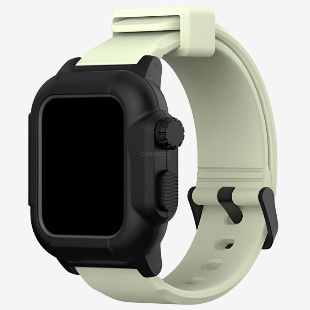 Apple Watch Band - Tactical Silicone Band + Case - Watch Case