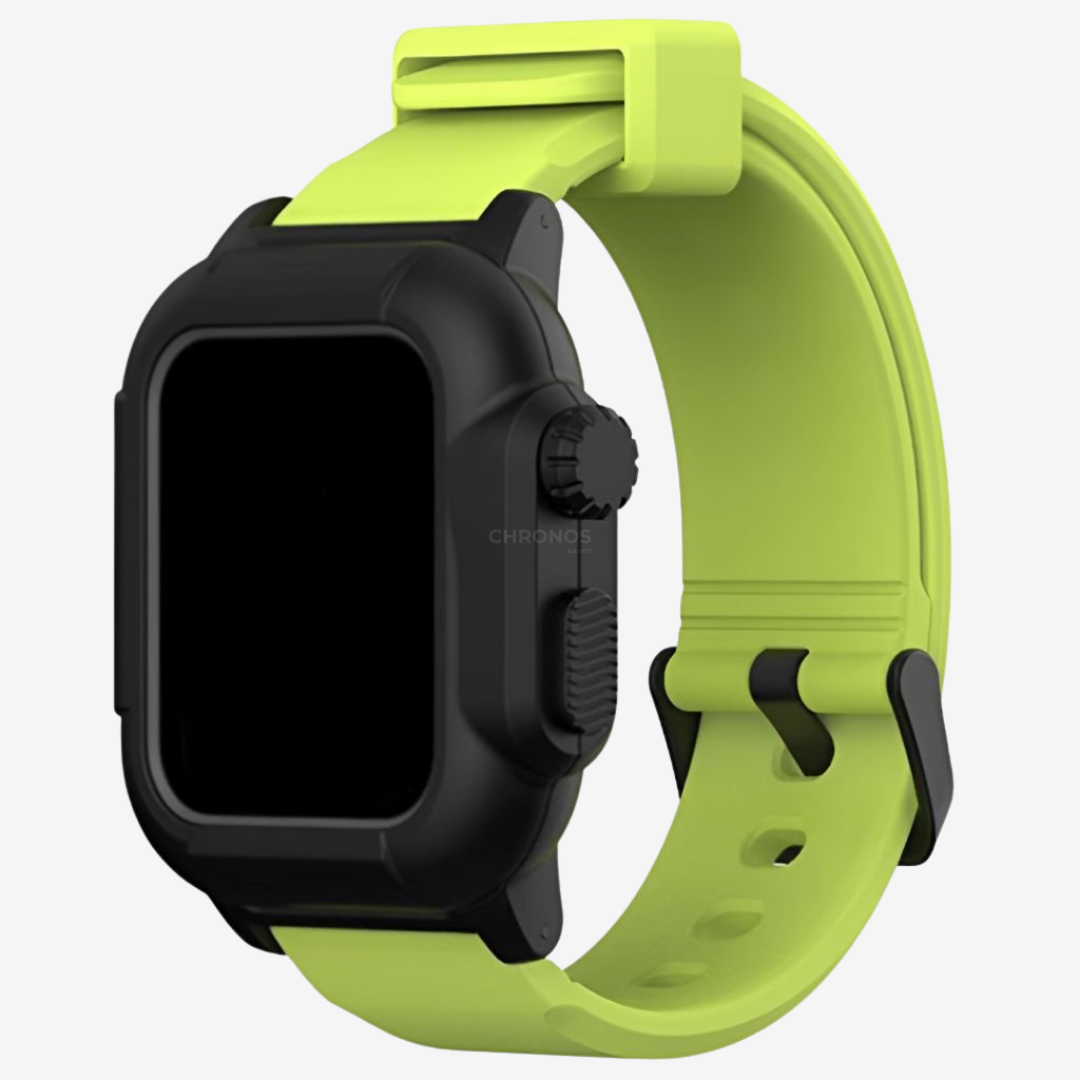 Apple Watch Band - Tactical Silicone Band + Case - Watch Case
